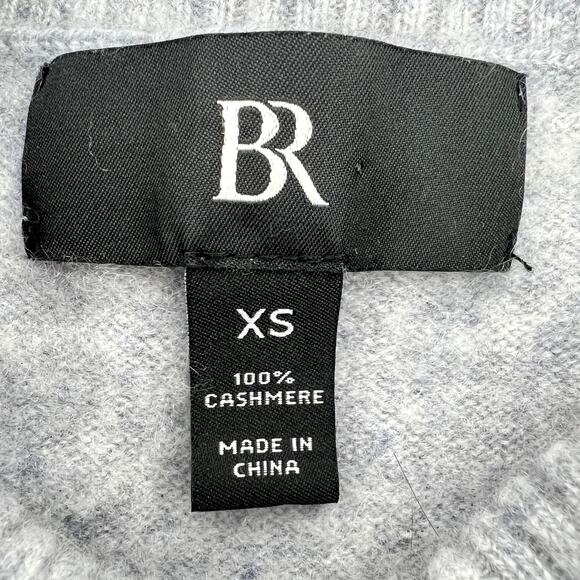 Banana Republic Womens 100% Cashmere Gray Cowl Neck Sweater Size XS - Picture 5 of 7